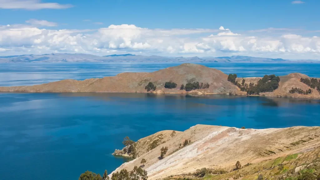 Isla del So Situada no Lago Titicaca