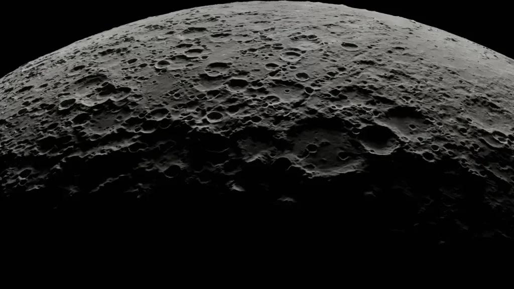 uma das curiosidades do universo é que tem água na lua