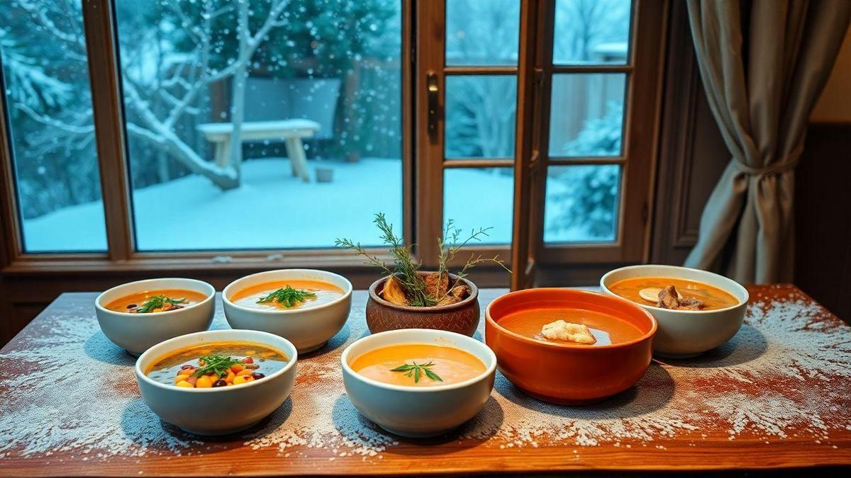As Melhores Sopas de Inverno para Aquecer Seu Coração